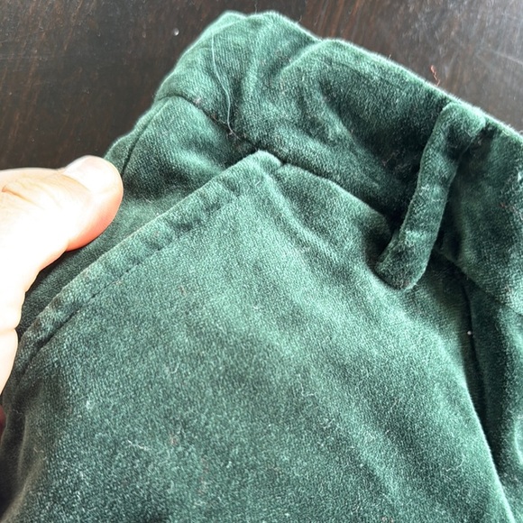 Janie and Jack Green Corduroy Pants - Picture 3 of 3